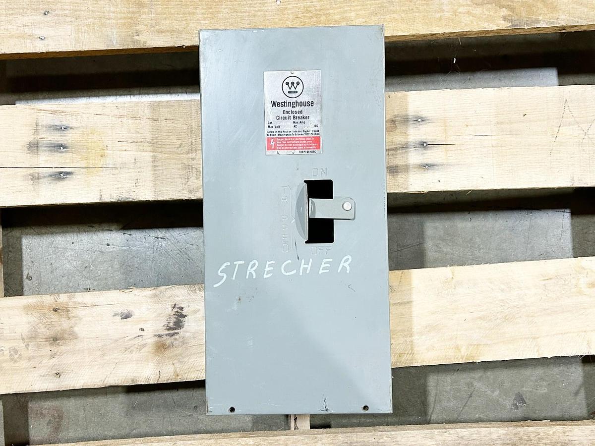 Used Westinghouse SFDN100 Circuit Breaker Enclosure 15-100A 600V Nema 1