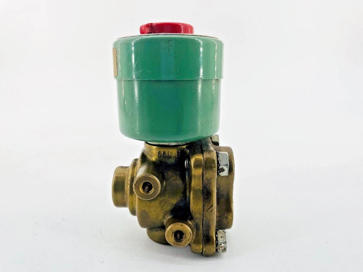 Used Asco 8342B3 120V Solenoid Valve 20W 3/16 125PSI