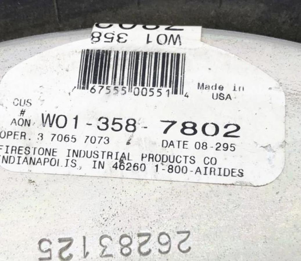 New Firestone W01-358-7802 Air Spring Triple Conv. 3/4NPT 313C 4X3/8BN - No Box