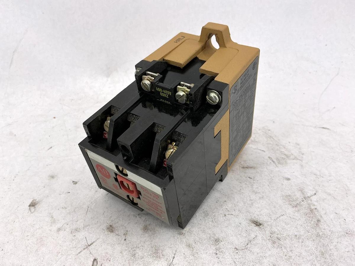 Used Allen Bradley 700-PK200A4 Ser B Control AC Relay 20A 460/480V 60HZ