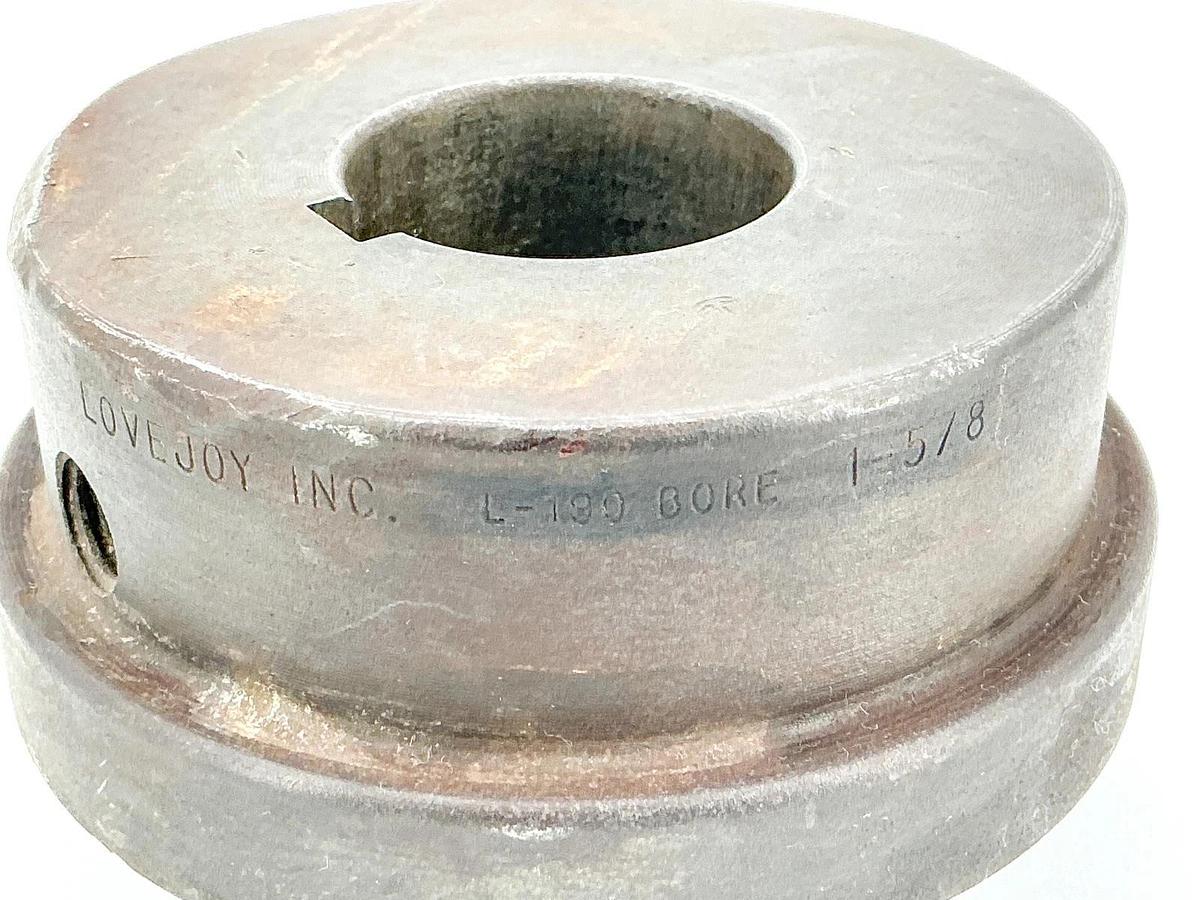 Used Lovejoy L-190 1-5/8 Coupling Jaw 1-5/8" Bore