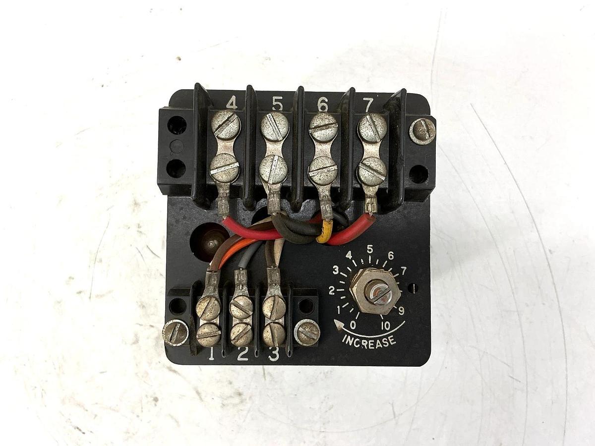 Used Cutler-Hammer 13542H1B Current Transformer & Rheostat Connection 600VAC