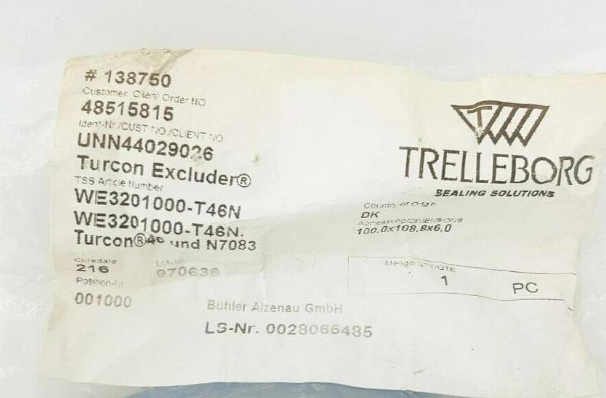 New Trelleborg WE3201000-T46N Turcon Excluder 138750