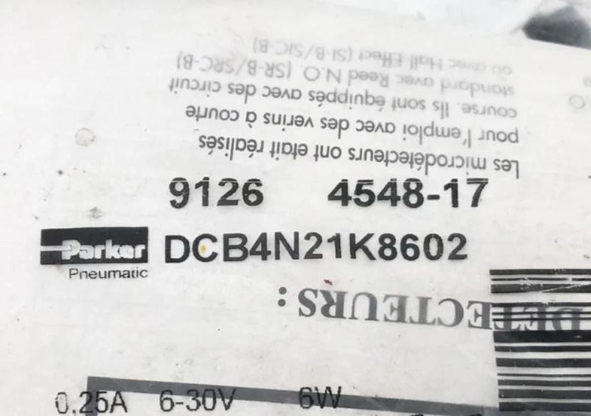 New Parker 9126454817 Sensor SI-B 0.25A 5-30V 5W DCB4N21K8602