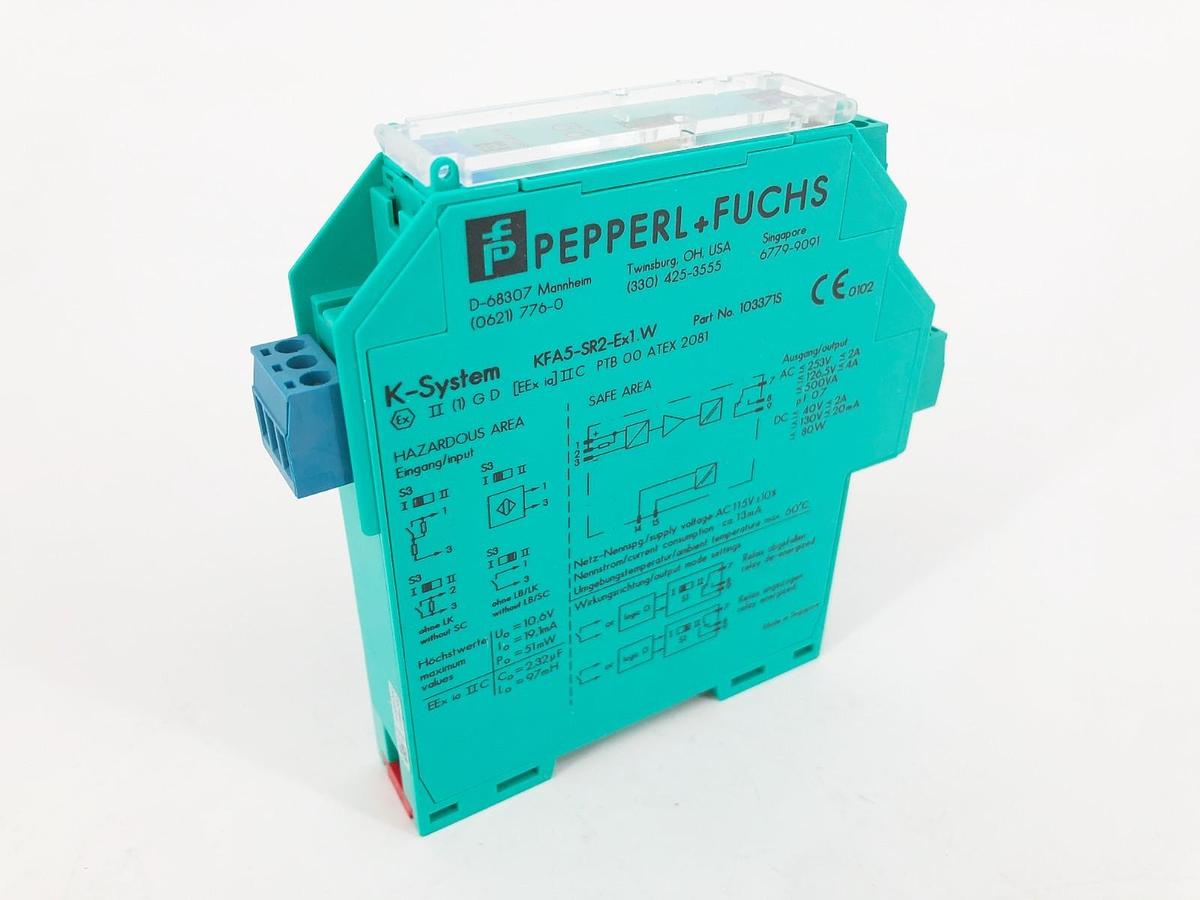 New Pepperl+Fuchs KFA5-SR2-Ex1.W Safety Barrier 103371S - No Box