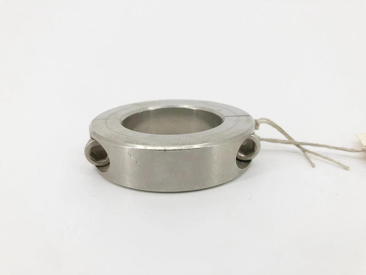 New Climax 2C-168-S Two-Piece Split Clamp Collar Stainless Steel 1-11/16" ID