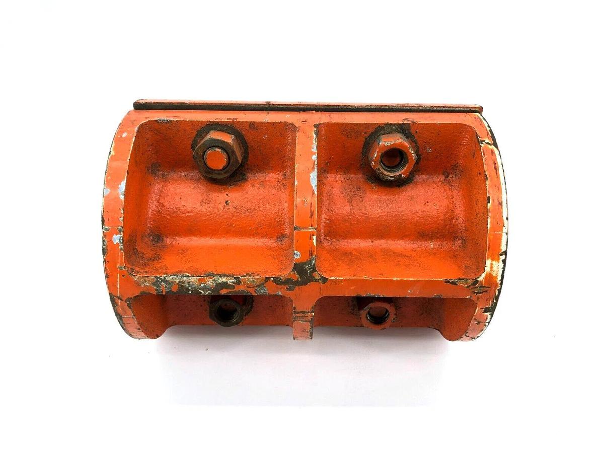 Used Unbranded 009107 Clamping Shaft Coupling, 2-3/16" Bore