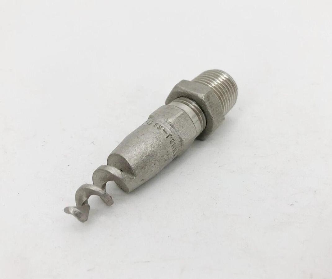 New Spraying Systems 1/4HHSJ-SS17007 Spiral Nozzle