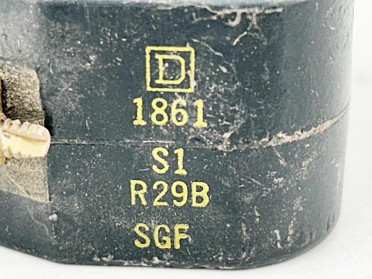 Used Lot of 3 Square D 1861-S1-R29B Coil 110/115V 60Hz SGF