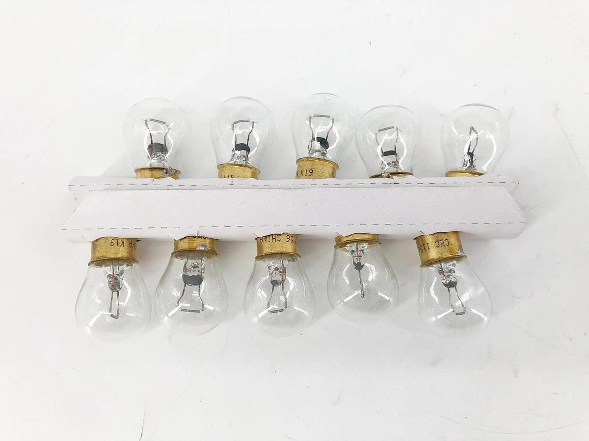Box of 10 New LumaPro 2FMN3 Light Bulbs 12.8V 1156