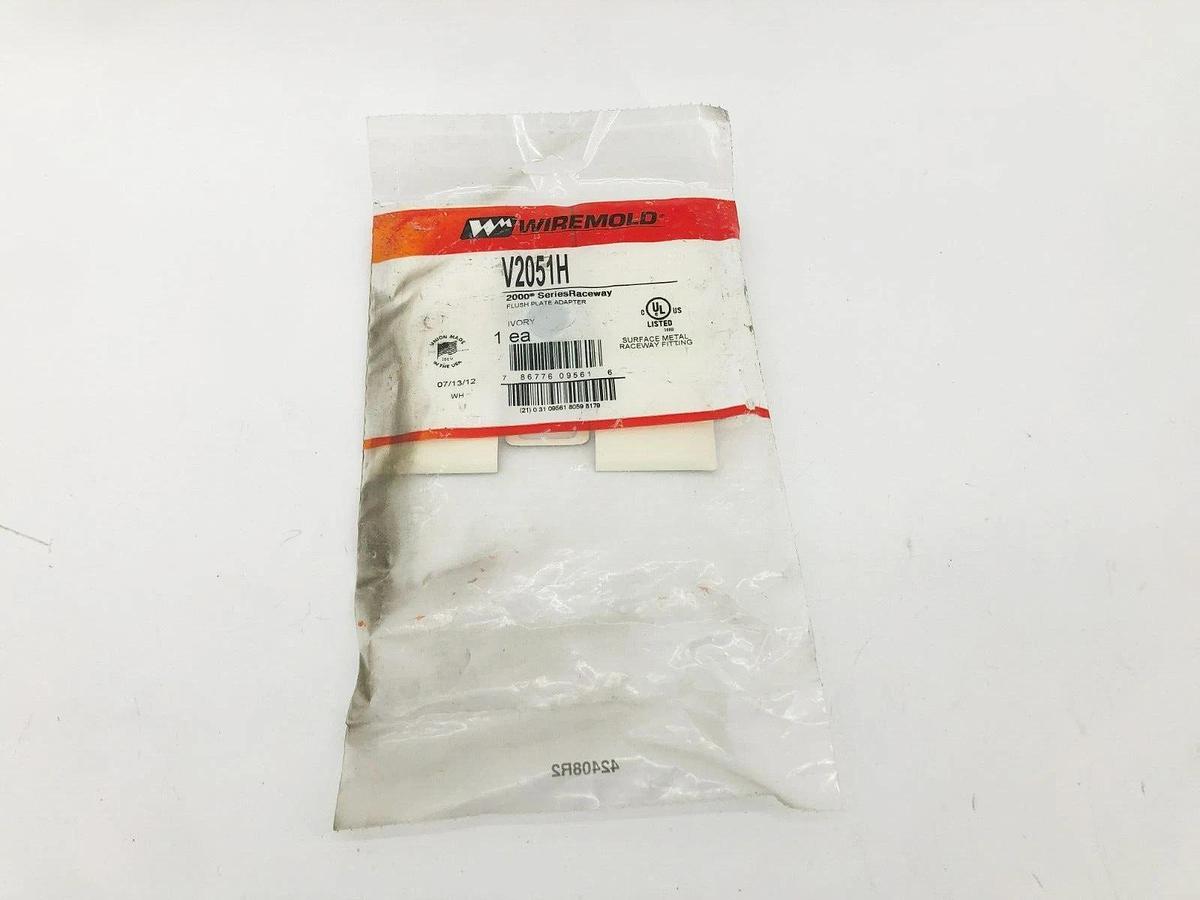 Lot of 3 New Legrand Wiremold V2015H Flush Plate Adapters Ivory