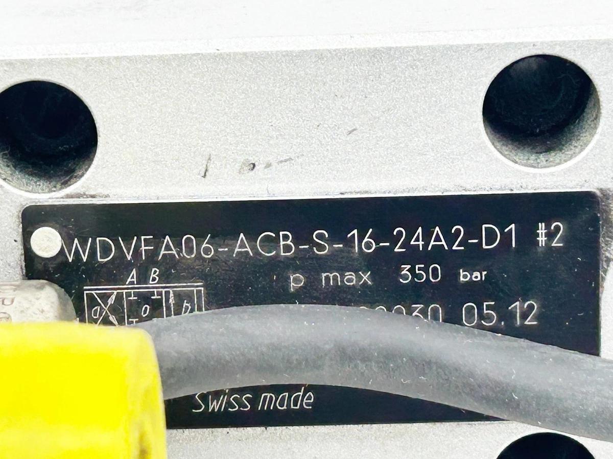 New Wandfluh WDVFA06-ACB-S-16-24A2-D1 Hydraulic Solenoid Valve PI45EV-F2-24A