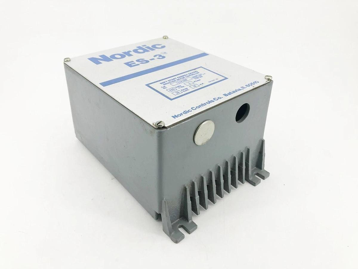 Used Nordic ES-3 Reduced Voltage Soft Start Induction Controller 460V 20A 1334300