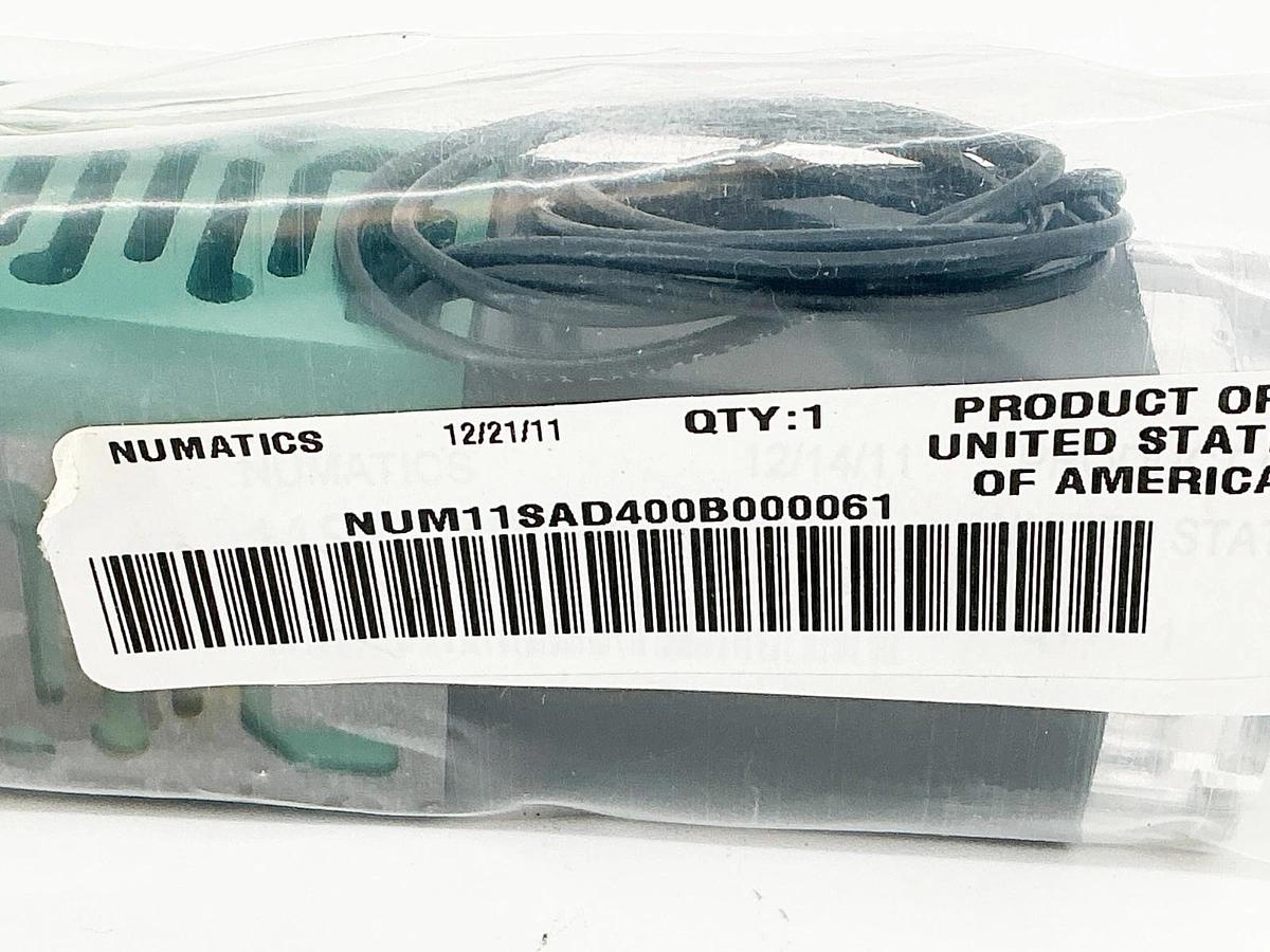 New Numatics 11SAD400B000061 Solenoid Valve 150PSIG -10F-115F 24VDC 6.3W