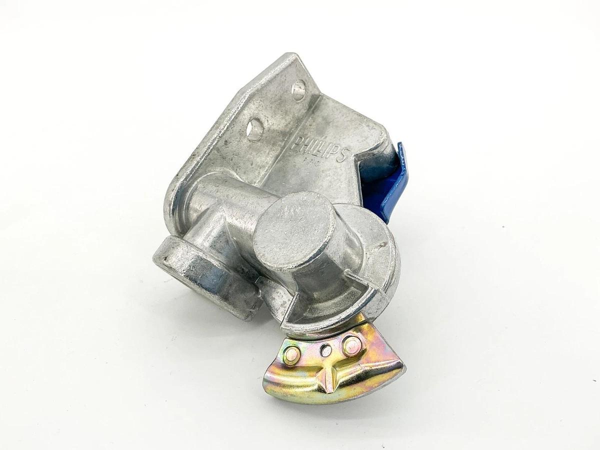 New Lot of 2 Phillips 12-136 Service Trailer Mount Glad Hand Blue - No Box
