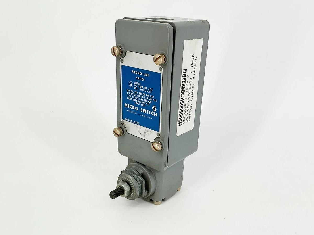 New Honeywell Microswitch 51ML2 Precision Limit Switch 20A 600V 3/4HP - No Box
