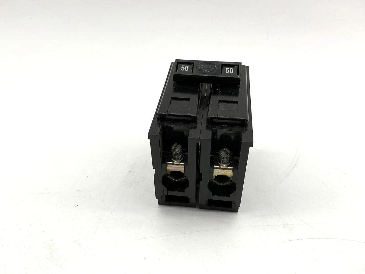 Used Cutler-Hammer BA250 Quicklag Circuit Breaker 50A 120/240VAC 2-Pole