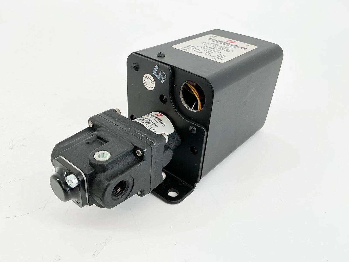 New Fairchild 24CC30160200 Motor To Pressure M/P Converter 250PSIG 115V 3W 60Hz