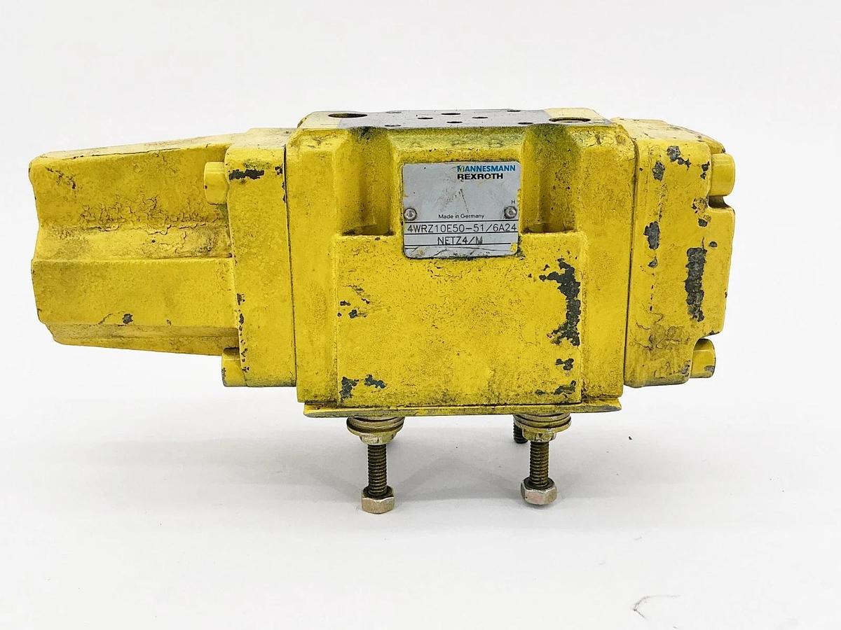 Used Rexroth 4WRZ10E50-51/6A24 NETZ4/M Pilot Base Valve