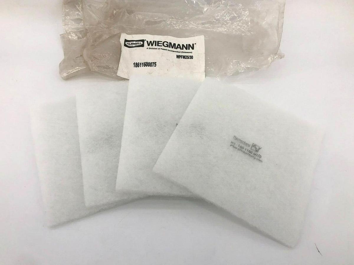 Lot of 4 New Hubbell WPFM25/30 Filters Pfannenberg 18611600075
