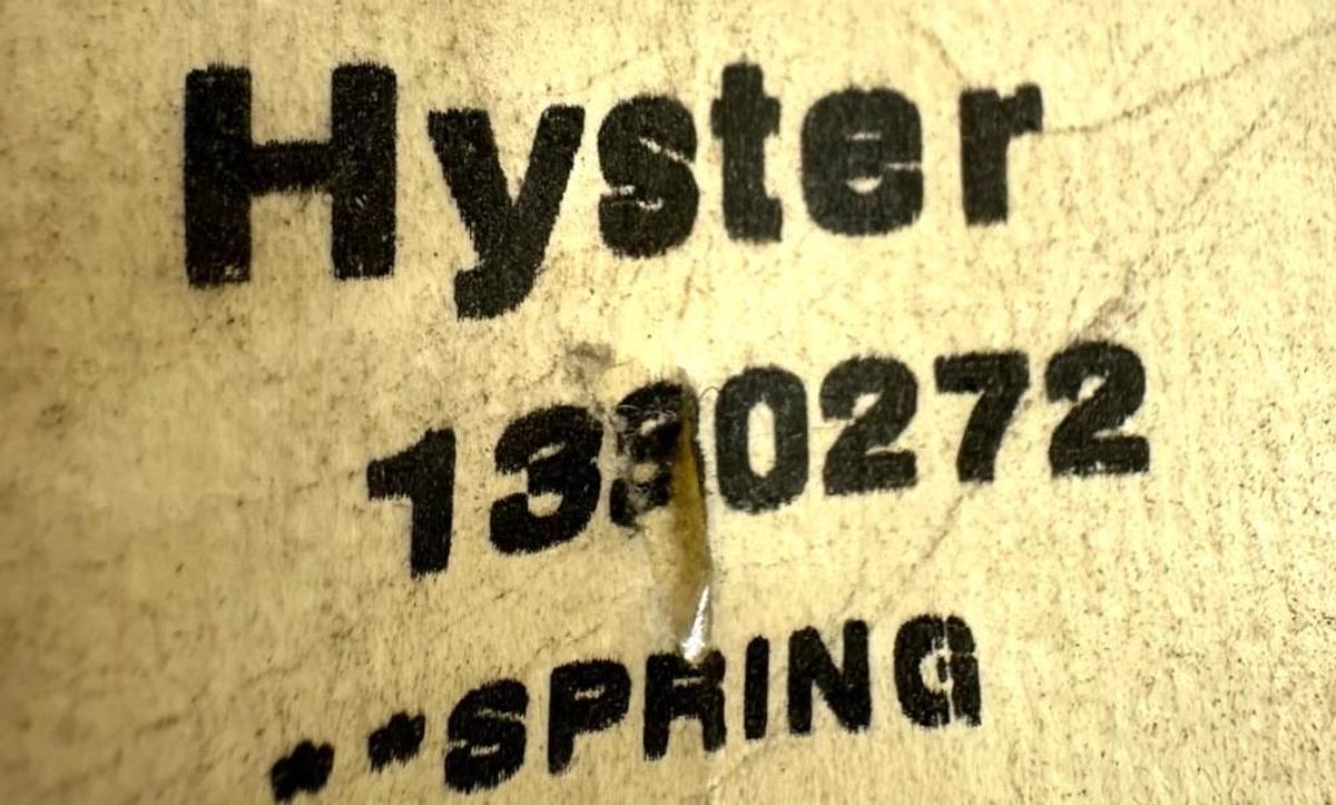 New Hyster 1330272 SPRING Forklift Spring - No Box