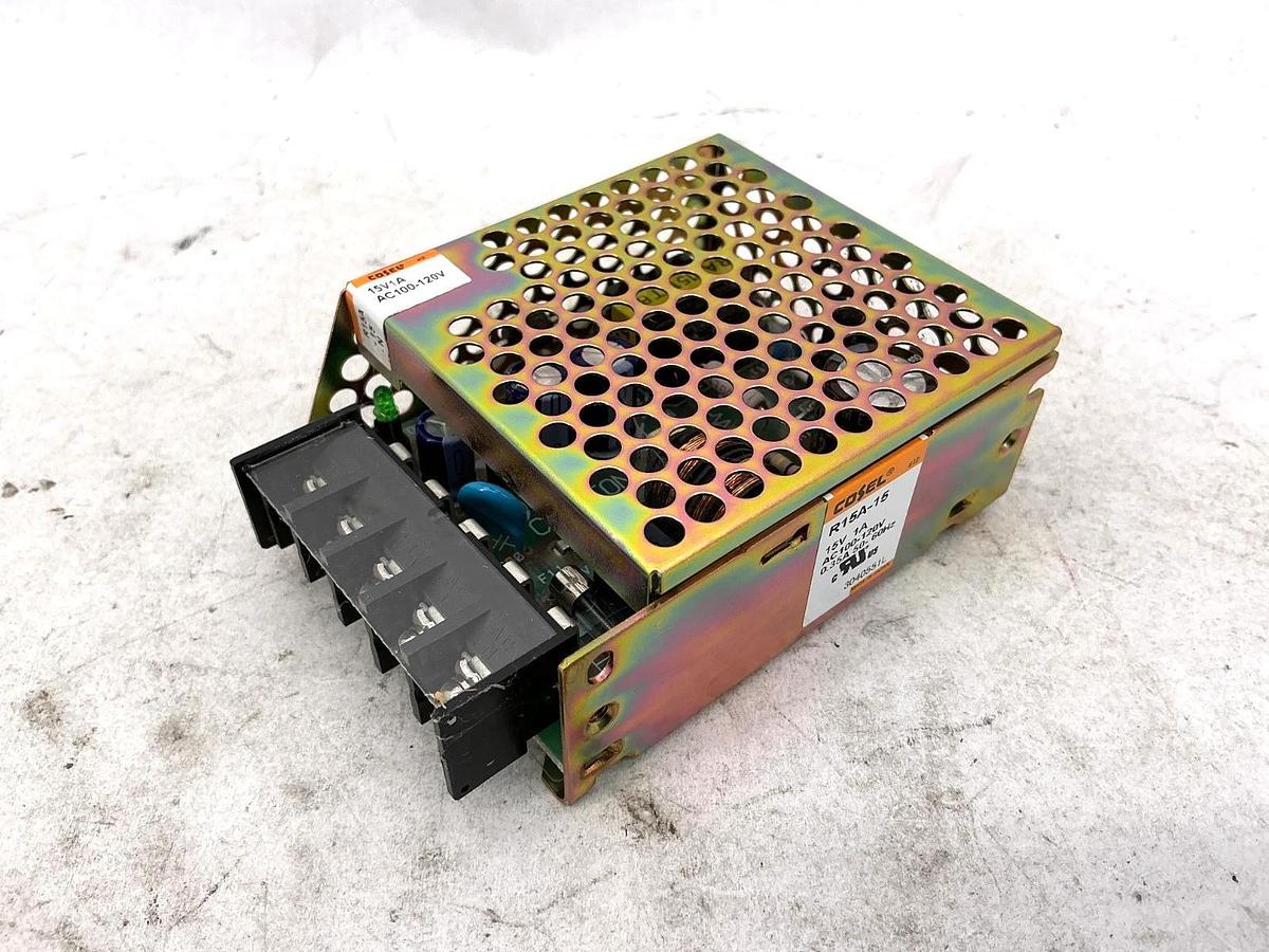New Cosel R15A-15 Power Supply 1A 15V 0.35A 100-120VAC 50/60HZ - No Box