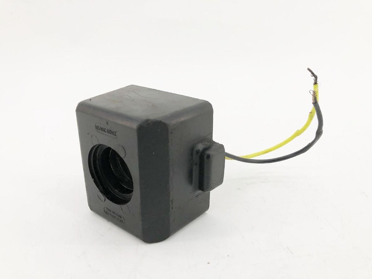 Used GW Lisk Solenoid Valve Coil 115VAC 60Hz 1" ID