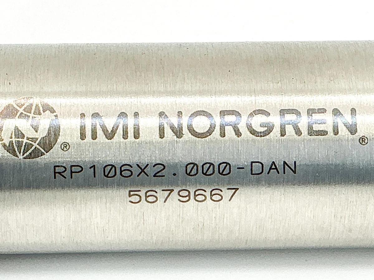 New IMI Norgren RP106X2.000-DAN Pneumatic Cylinder 2" Stroke - No Box