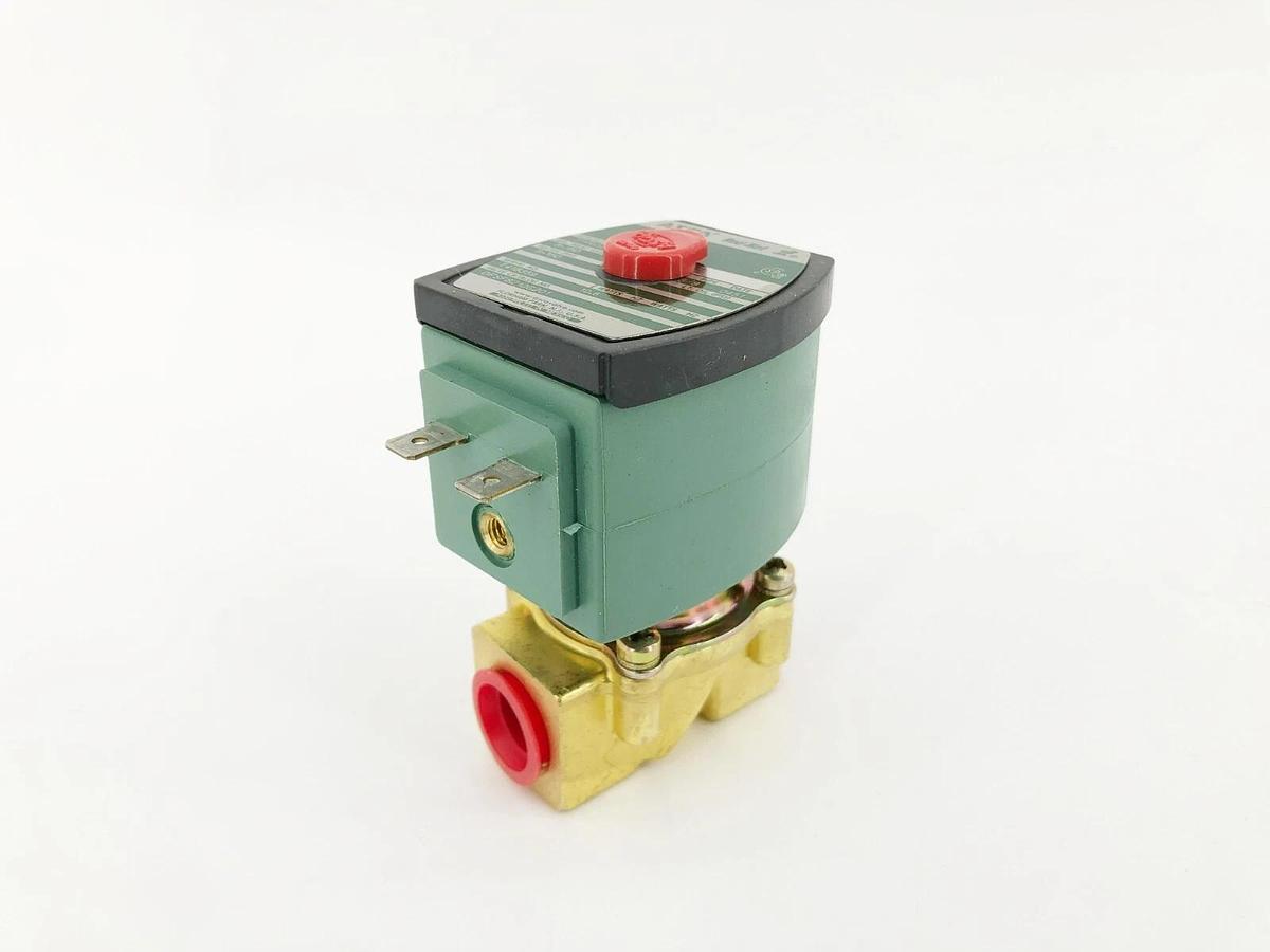 New Asco OFSF8210G201 24VDC Solenoid Valve 3/8" Pipe 5-150PSI