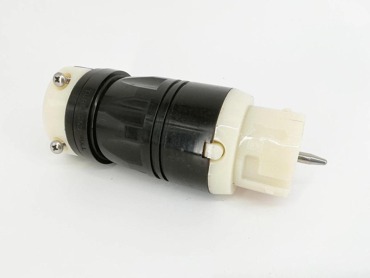 New Leviton 520-CS816-4C Connector Plug 3P 50A 480V