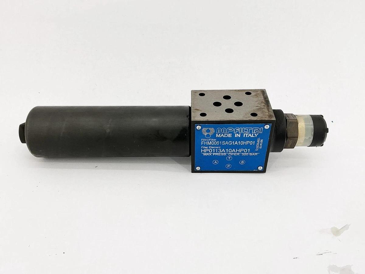 New MP Filtri FHM0061SAG1A10HP01 Hydraulic FIlter Valve Assembly HP0113A10AHP01