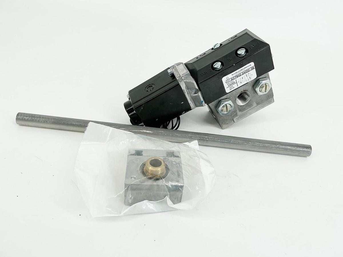 New Alkon Co. AC7902-24/DC-38 Solenoid Valve 24VDC- No Box