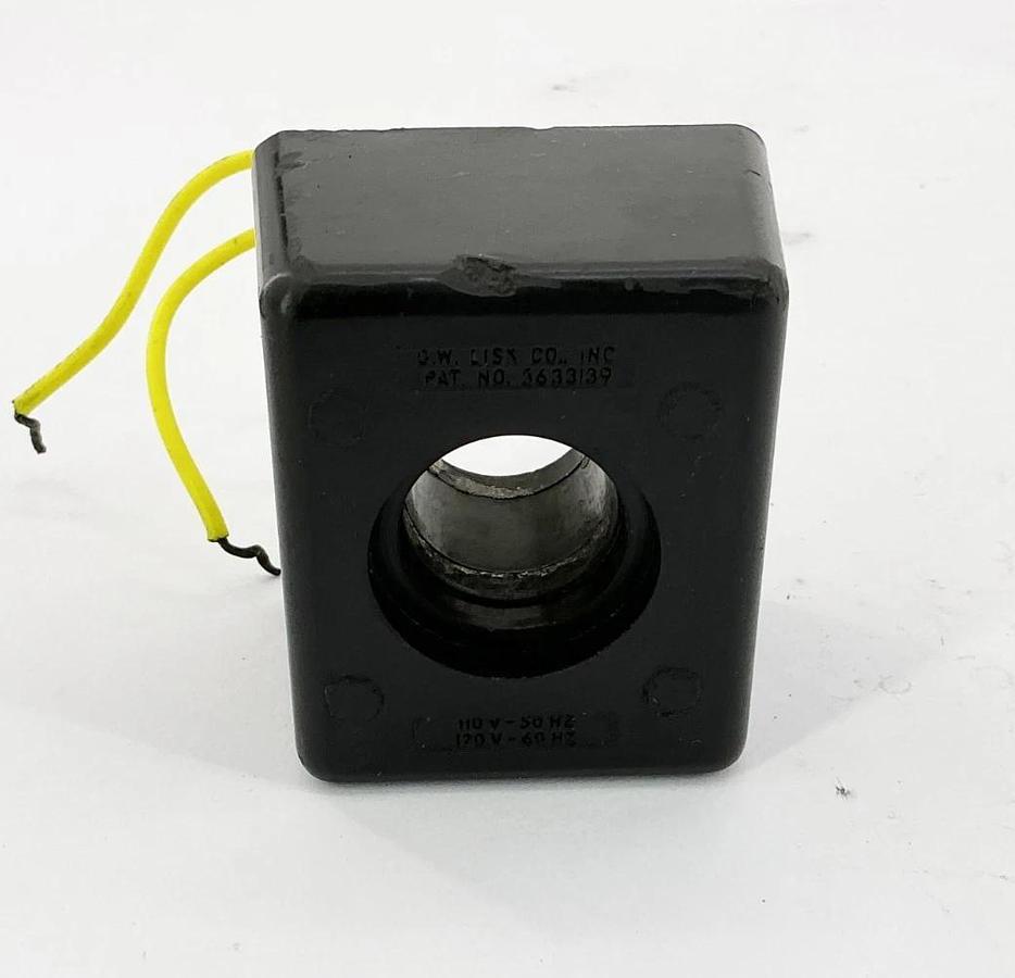 New GW Lisk Co VS12M-1A-GB-61L-H Solenoid Coil 110/120V 50/60Hz 3633139 - No Box