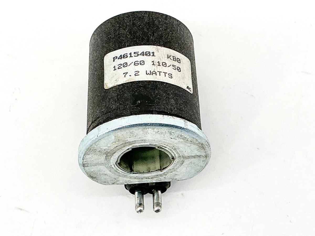 Used Parker P461501 Pneumatic Solenoid Coil 120V 60Hz 7.2W KB0
