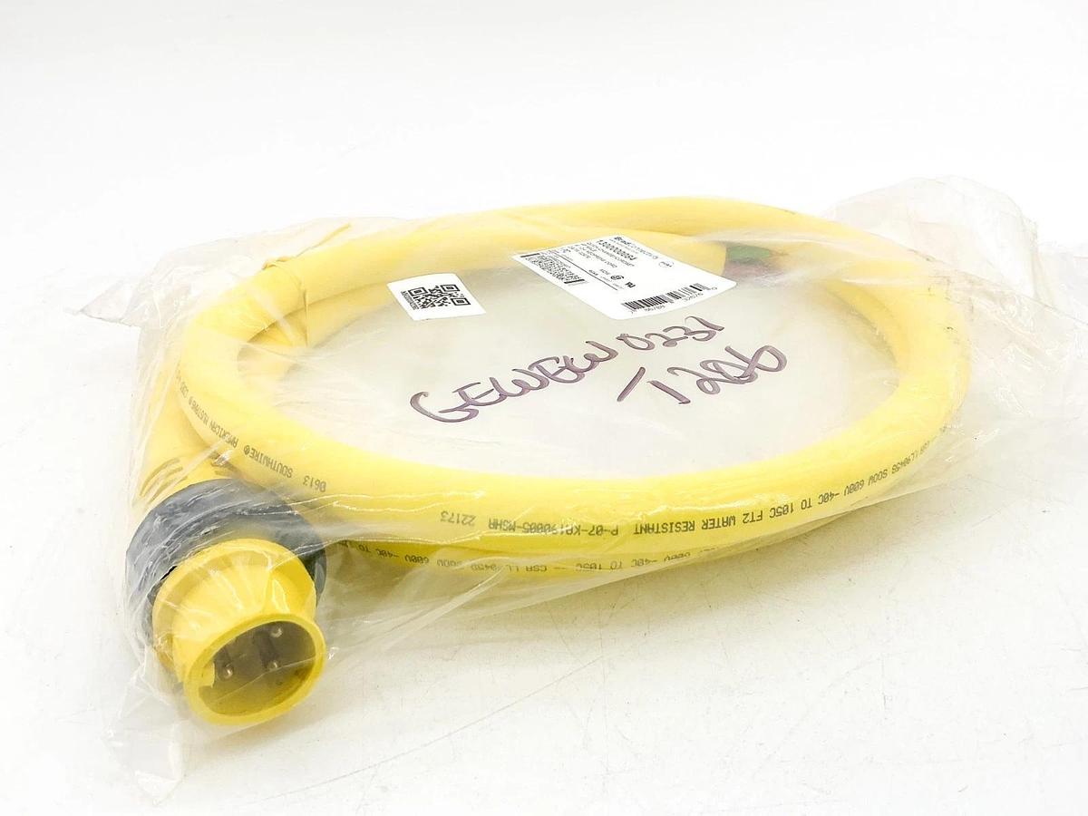 New Brad Connectivity 1300000084 Quick Change Cordset 4P Male 32676