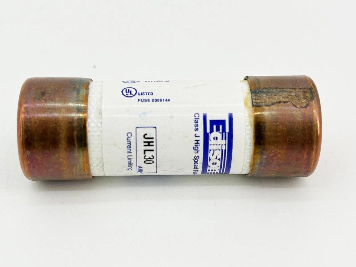 New Edison JHL30 Highspeed Current Limiting Drive Fuse 30A 600V Class J - No Box