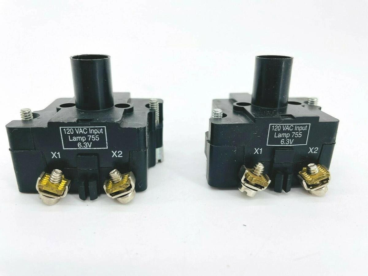 Used Lot of 2 Eaton 10250T63 Light Module No Bulb 10250T