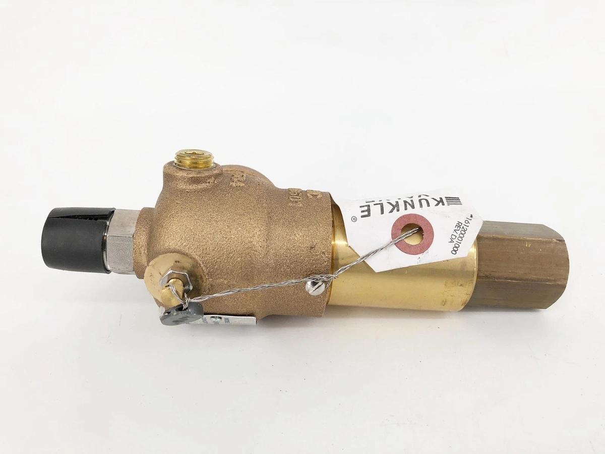New Kunkle 913BDCM01-JE Relief Valve 1/2" Set 175psig Capacity 45 GPM - No Box