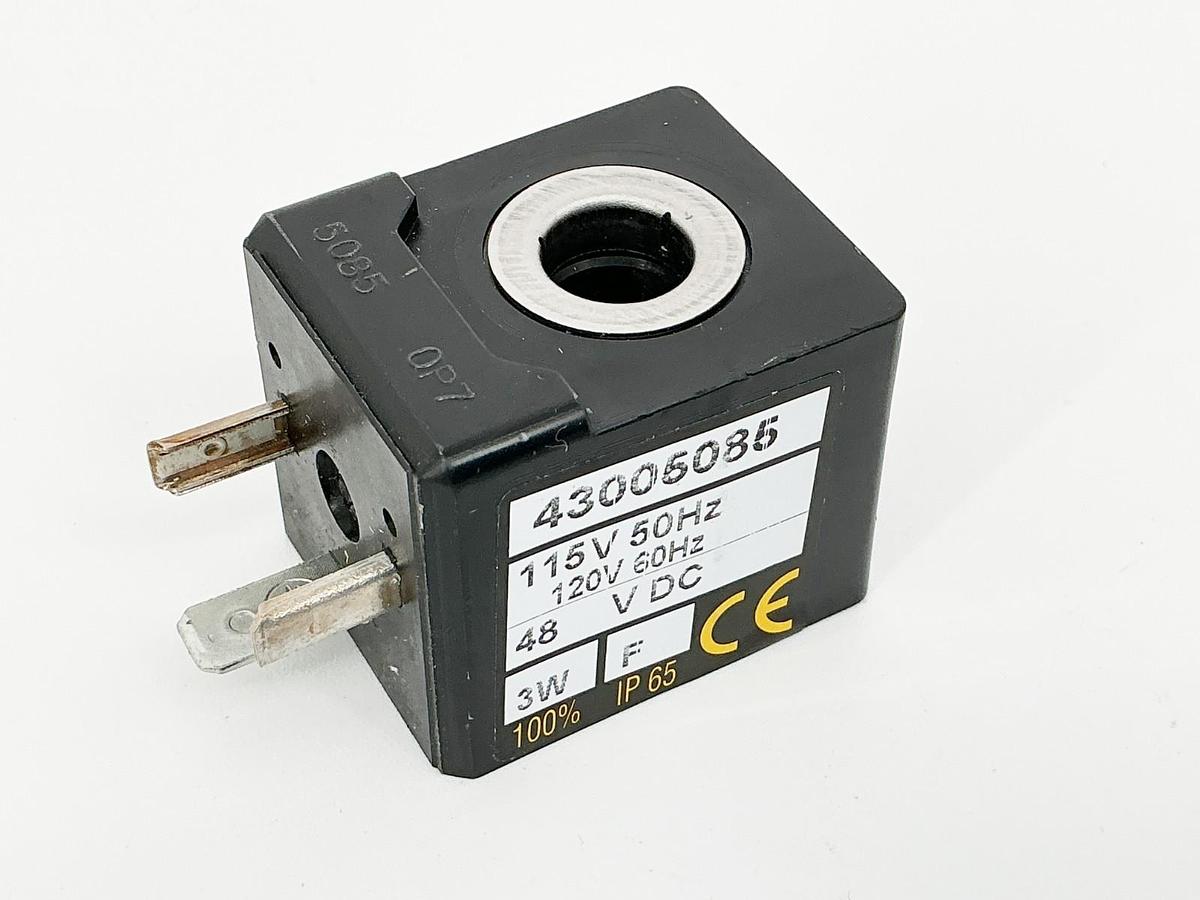 New Asco 43005085 Solenoid Coil 48VDC 115/120V 3W