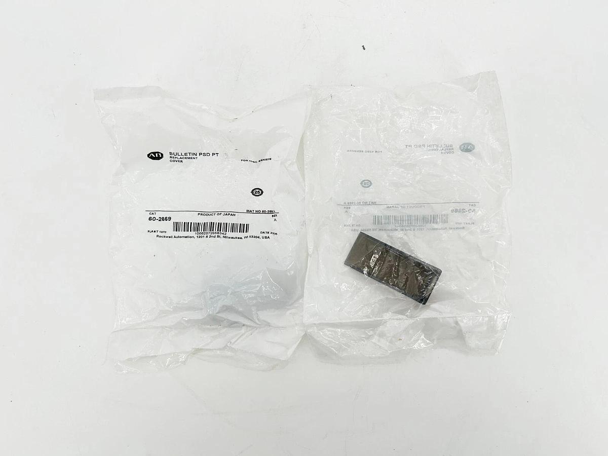 New Lot of 2 Allen Bradley 60-2669 Replacement Cover For 42BC Sensor