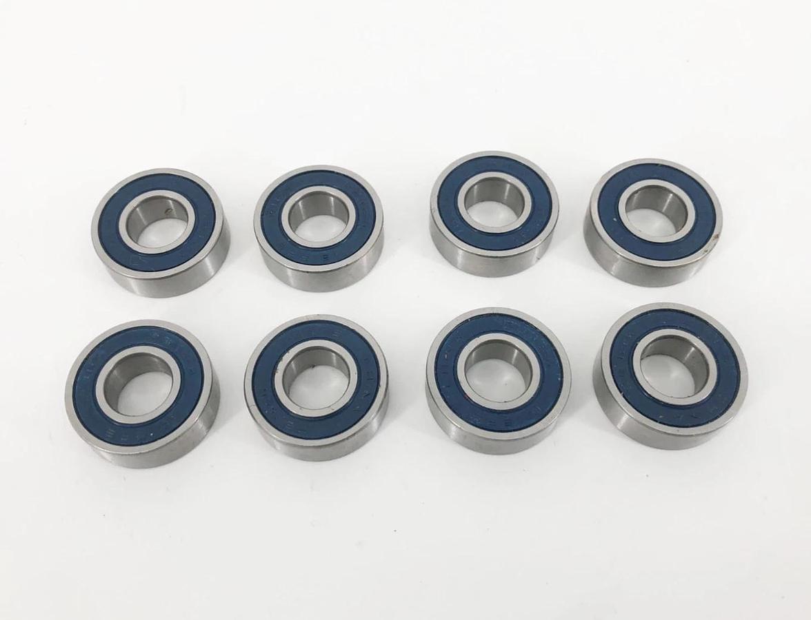 Lot of 8 New RB Tech 1616RS Bearings 1/2" ID 1-1/8" OD 3/8" W 1616-2RS No Box
