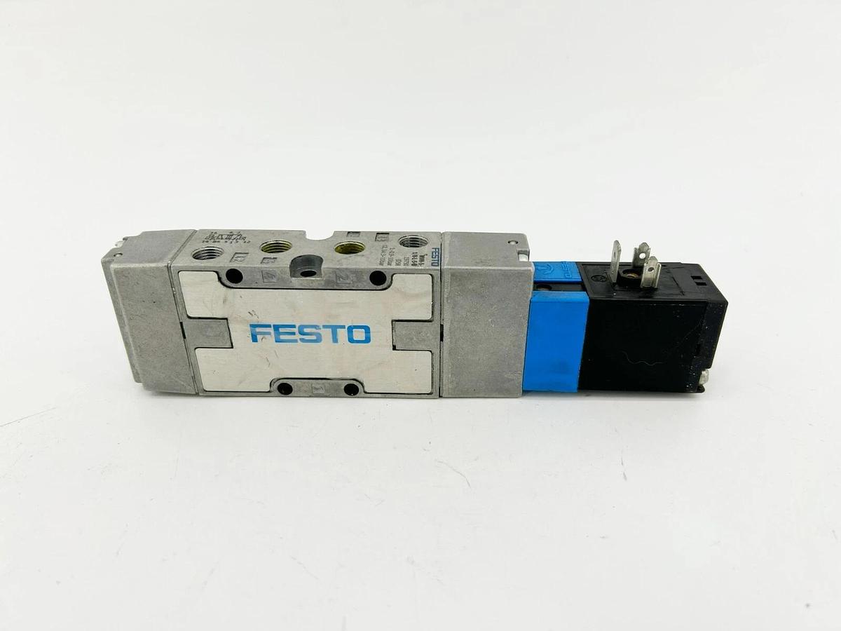 New Festo MVH-5-1/8-L-S-B Solenoid Valve, 24VDC, 19750