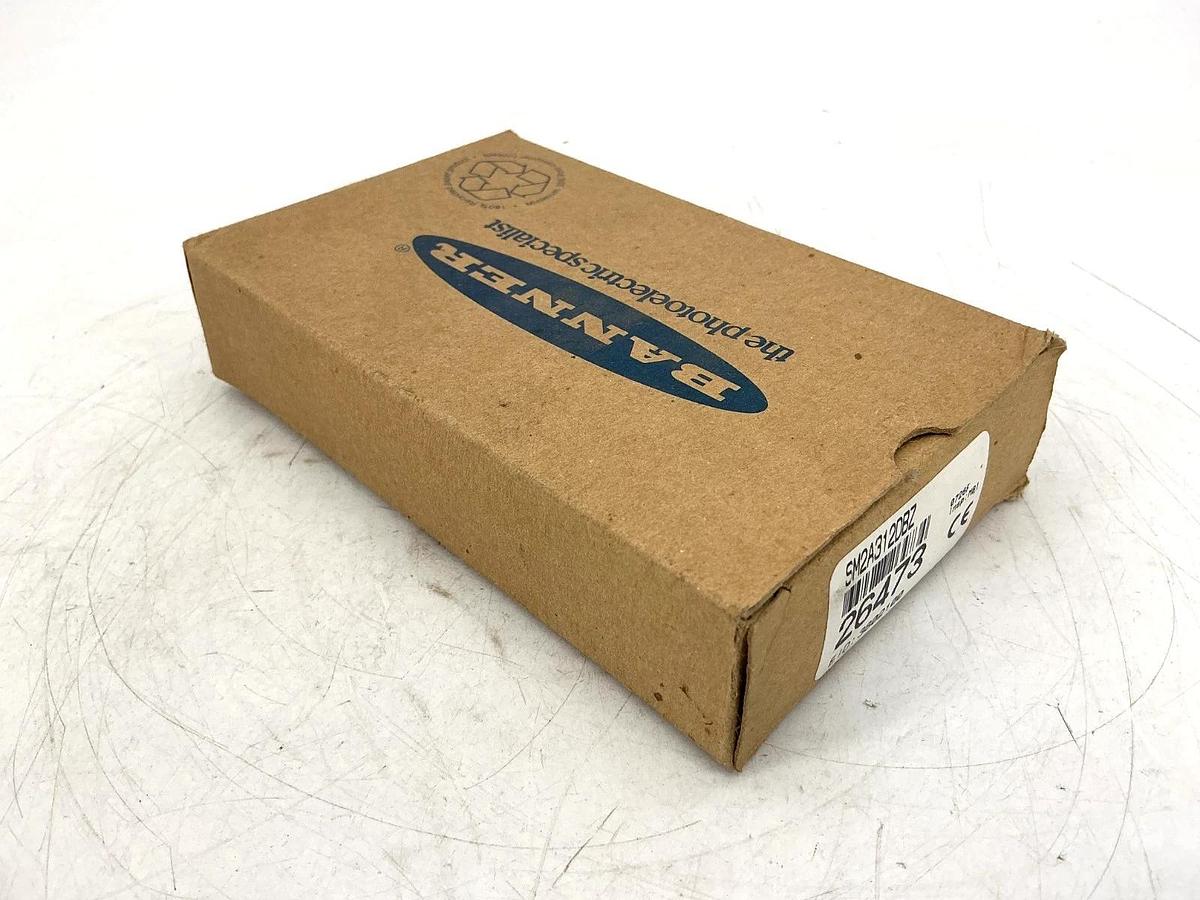 New Banner Engineering SM2A312DBZ Photoelectric Sensor 2-Wire 24-240VAC 26473