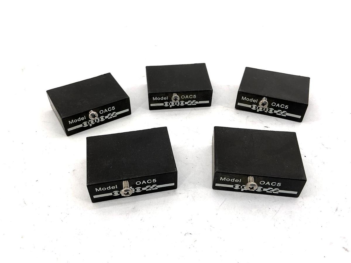Lot of 5 New OPTO 22 OAC5 Output Module 4-Pin