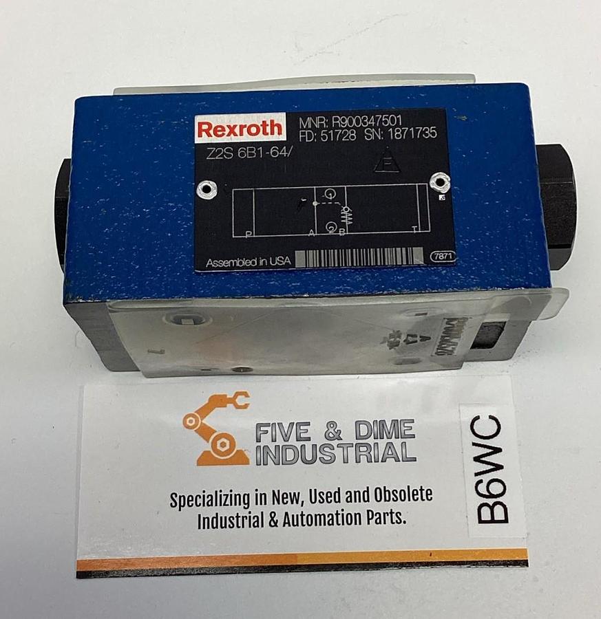 New Rexroth R900516529 Intermediate Plate, R976713865