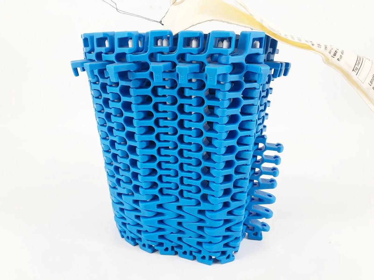 New Intralox 52402081 Belt Series 2400 8" x 46" Polypropylene Blue - No Box