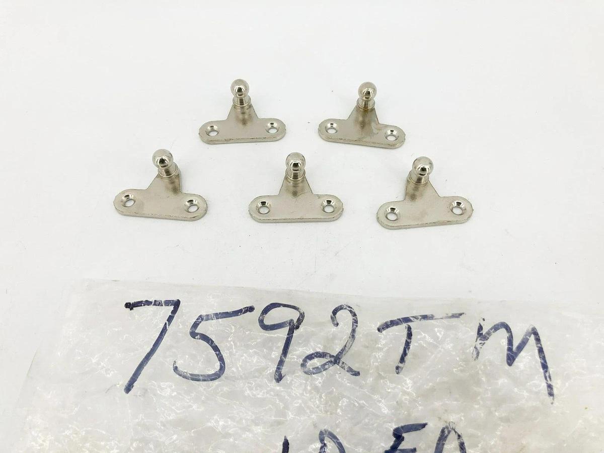 Lot of 5 New Stabilus 7592TM Flat Brackets With Ballstud F Max 350N