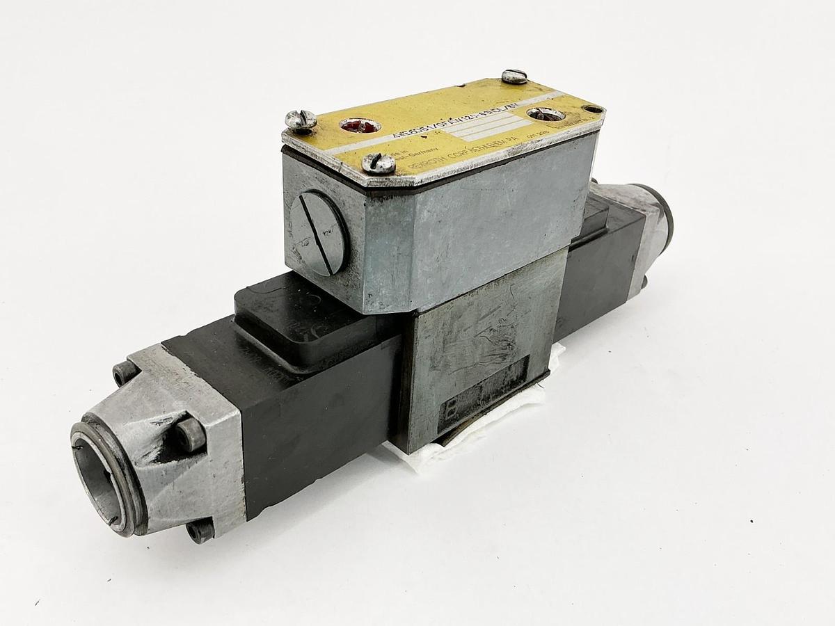 Used Rexroth 4WE6D51/0FAW120-60NDL/5V Solenoid Valve 120V 60Hz 46VA
