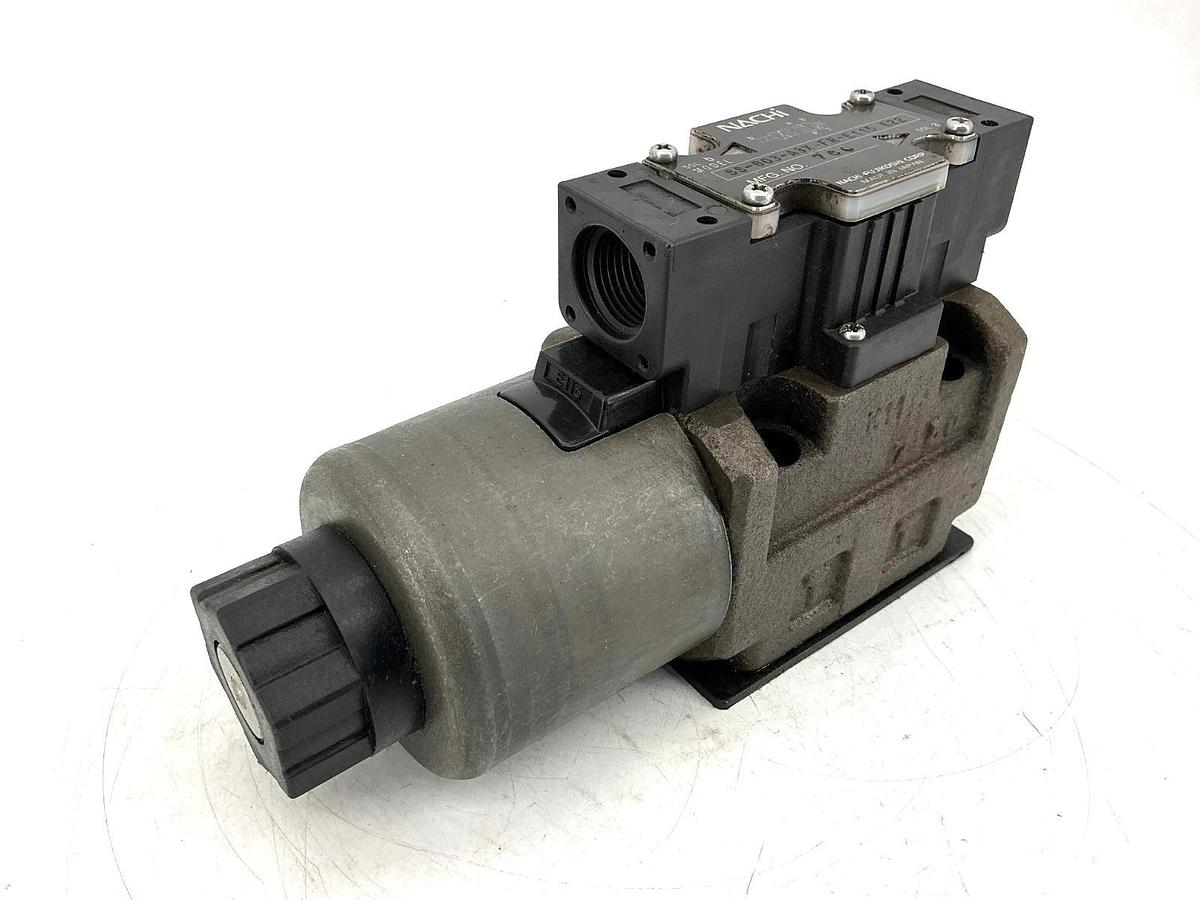 Used Nachi SS-G03-A3X-FR-E115-E22 Ser SS Directional Control Valve Wet Type 5075PSI