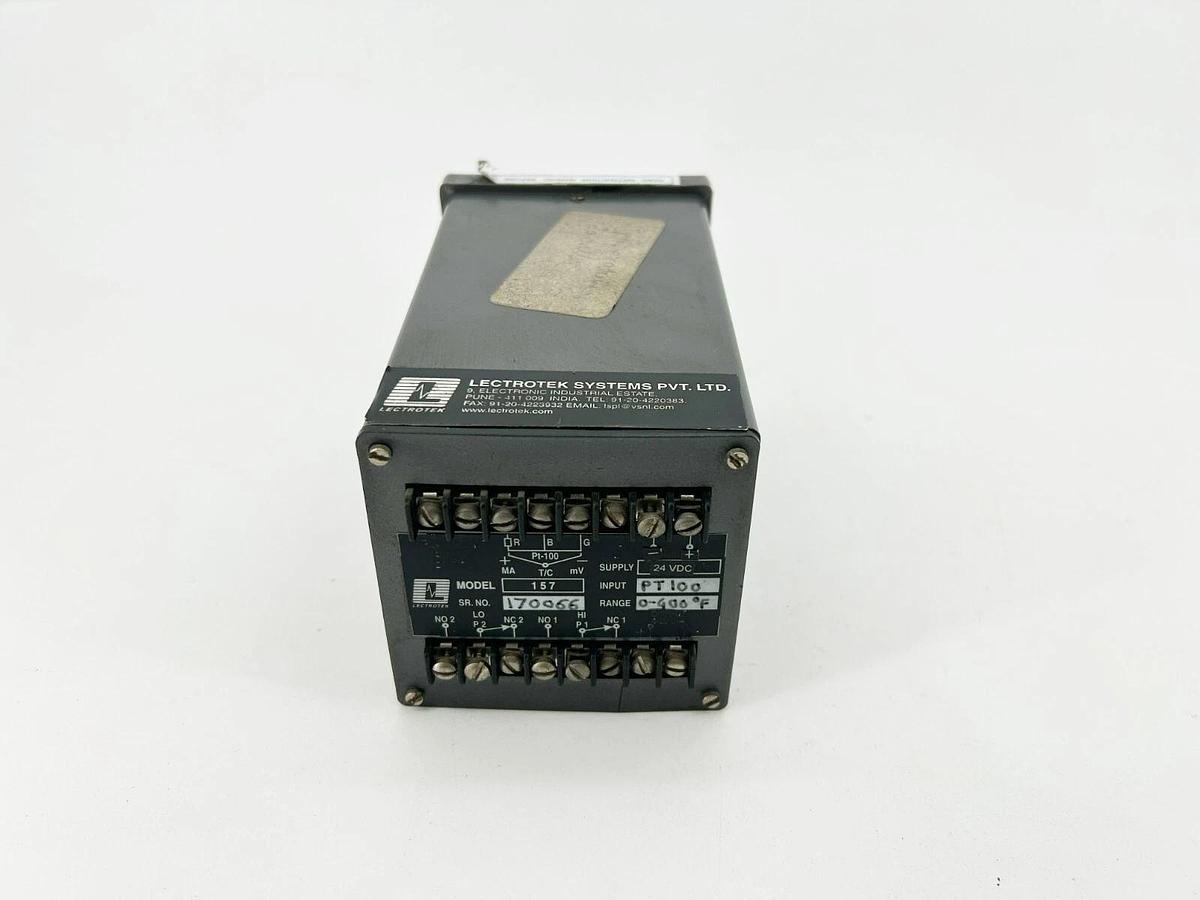 Used Lectrotek Lectronic 157 Digital Indicator 0-400°F